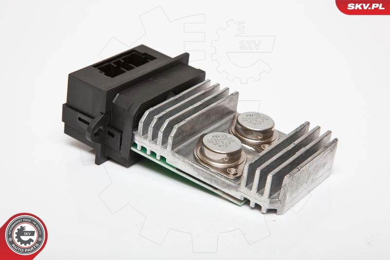 Resistor, interior blower